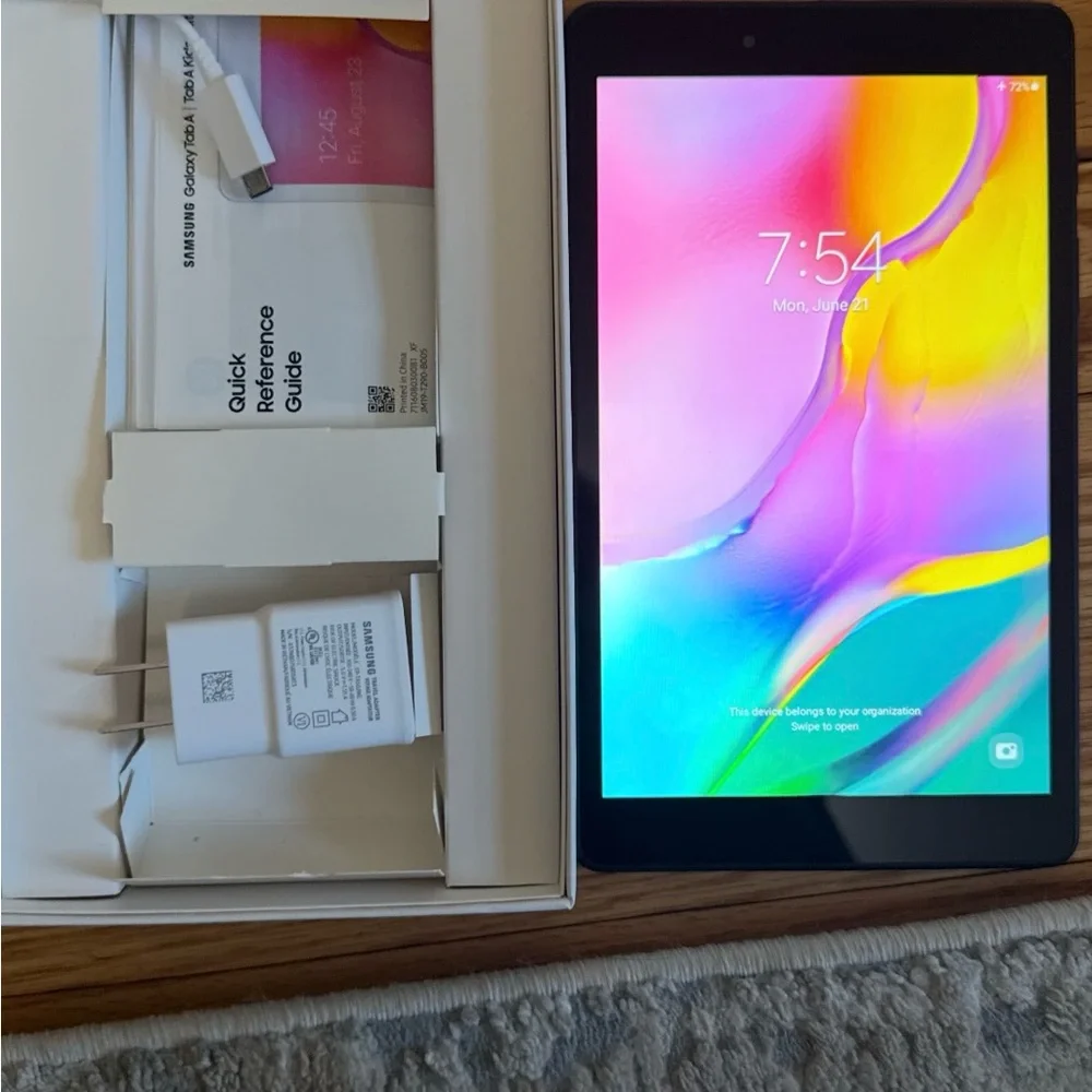 Samsung Black Tablet Sleek Design Powerful Performance